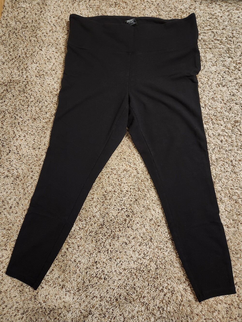 Black High-Waist Leggings